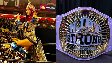 njpw strong women s title was created for mercedes moné to win report se scoops wrestling