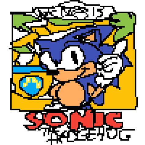 Pixilart Sonic 1 Box Art By Sonicfast1991