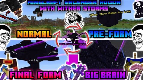 Minecraft Wither Storm Addon Wither Storm Engender Addon Review In