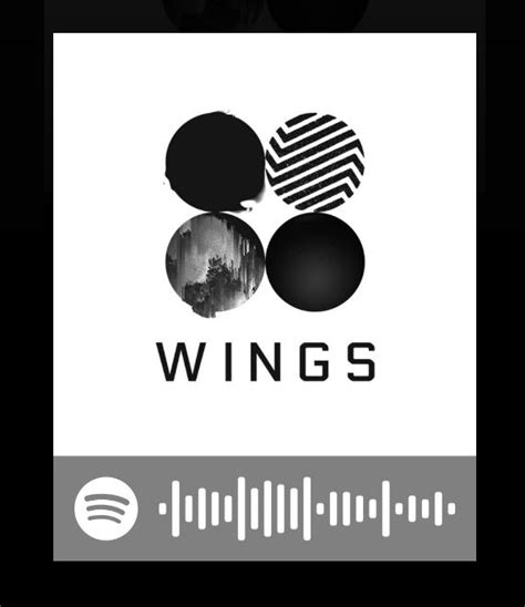 Spotify Code Kpop Stickers Musica Spotify 5sos Bts Wings Retro