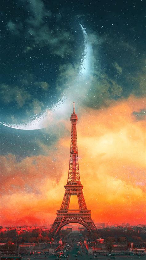 Paris Eiffel Tower Creative Iphone Wallpaper Iphone Wallpapers