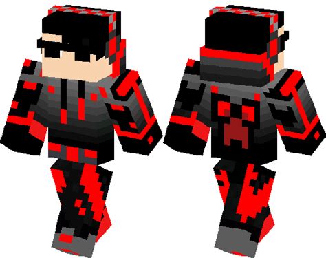 Red Hoodie Guy Minecraft Skin Minecraft Hub
