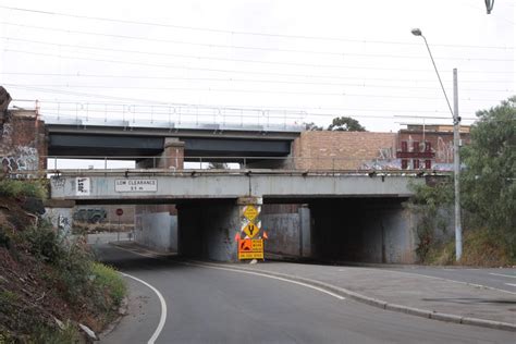 Rail Geelong Gallery New Bridge Over Lloyd Street