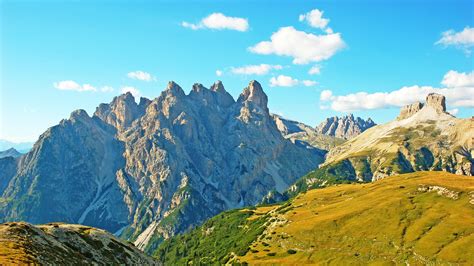 Wallpaper Alps Italy Mountains Rocks Sky Clouds 2560x1600 Hd