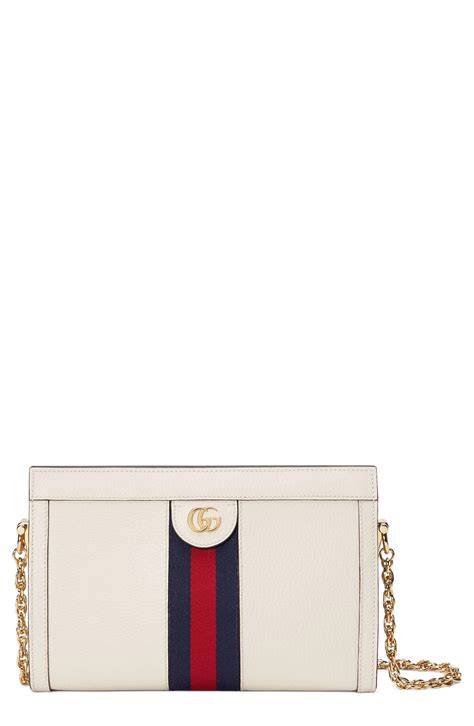 Gucci Small Ophidia Leather Shoulder Bag Lyst
