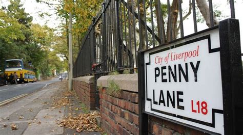 Penny Lane Is In My Ears And In My Eyes Liverpool Visiting