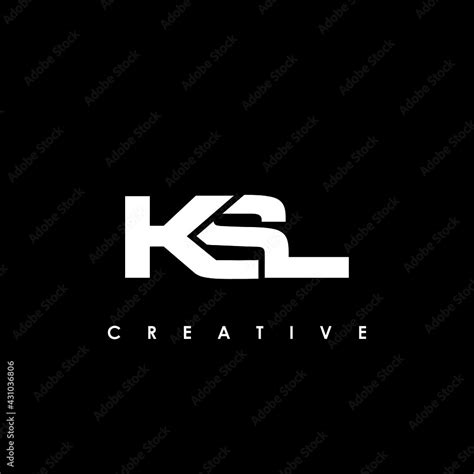 Ksl Letter Initial Logo Design Template Vector Illustration Stock Vector Adobe Stock