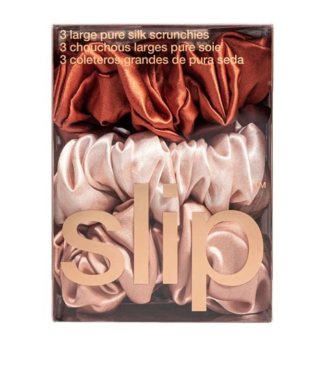 Slip Silk Desert Rose Collection Scrunchies Set Of 3 Harrods Uk