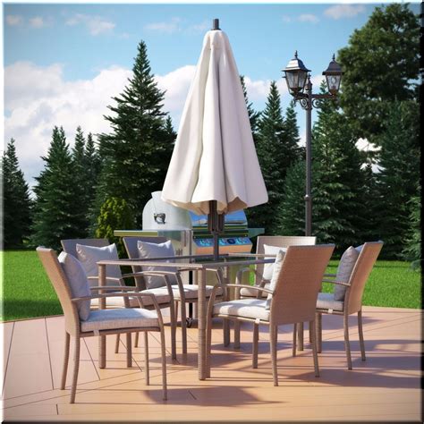 We did not find results for: Patio Dining Set 7 Piece Glass Top Table Chairs Outdoor ...