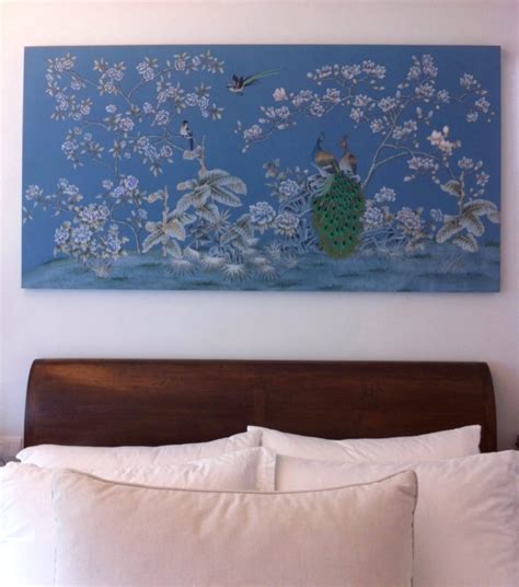 Hand Painted Silk Wall Coverings In Singapore Just Anthony