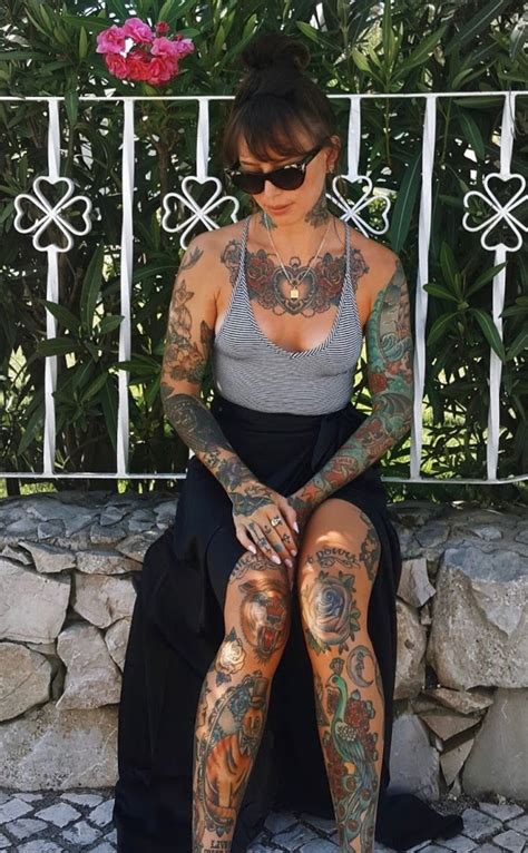 Tattooed Model And Fashion Blogger Sammi Jefcoate Artofit