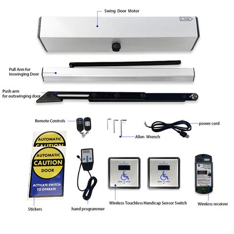 Olide 120b No Touch Automatic Swing Door Operator For Handicapped