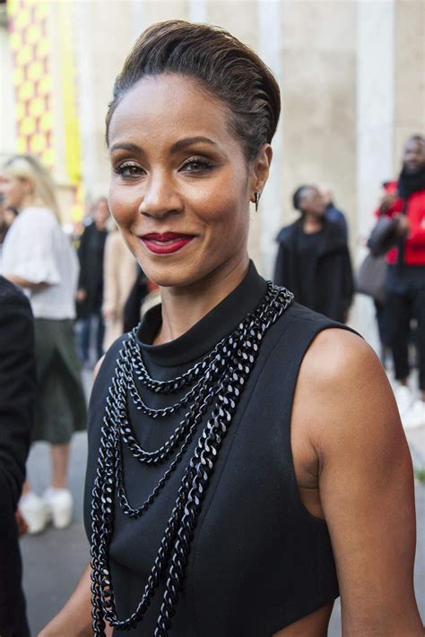 The actress is spotted in new york city promoting her new comedy. Jada Pinkett Smith - Arriving the Barbara Bui During 2016 ...