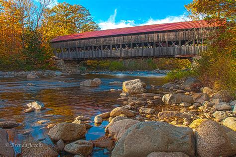 Albany Covered Bridge New Hampshire Photograph By Brenda Jacobs