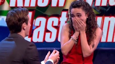 Man Proposes To Girlfriend Live On Ant And Decs Saturday Night