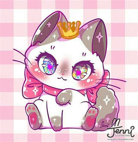 Няшка котики In 2020 Kawaii Cat Drawing Cute Animal Drawings Kawaii