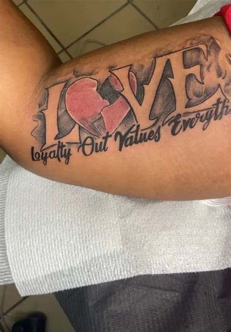 13 Unique Ideas For Loyalty Out Values Everything Tattoos And Meaning Inked Celeb