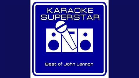 Imagine Karaoke Version Originally Performed By John Lennon Youtube