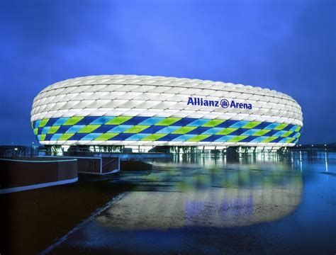 Allianz Arena High Tech Stadium With Stunning Architectural Styles