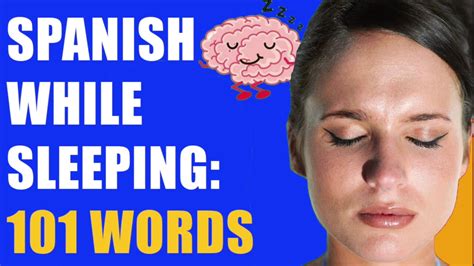 Learn Spanish While You Sleep 101 Basic Vocabulary Words Youtube