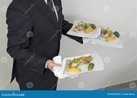 Waiter Serving Plates Food Stock Photos Download 379 Royalty Free Photos