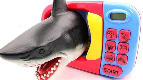 Learn Animals Names With Microwave Surprise Animals In Oven Toys