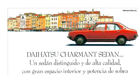 VeoAutos on Twitter Daihatsu Charmant Catálogo en Español 1979 Info