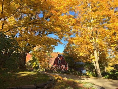 See Vermont Fall Foliage At 10 Stunning Places Near Our Bandb