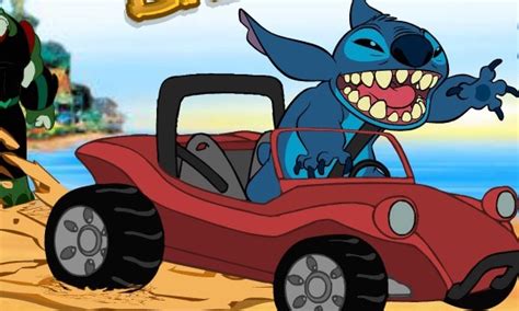 First, the player must help stitch defeat bounty hunter bob in order to get the cruiser. Stitch Speed Chase | Disney--Games.com
