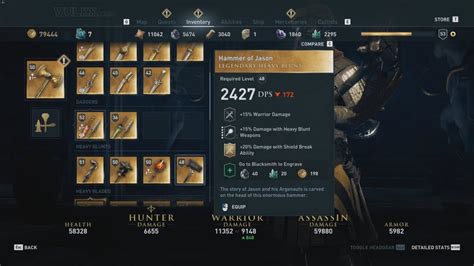 Ac Odyssey Legendary Weapons And Armor Sets Guide Vulkk Com