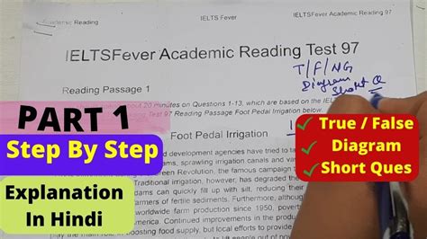 Ielts Fever Academic Reading Test With Answer Part Youtube