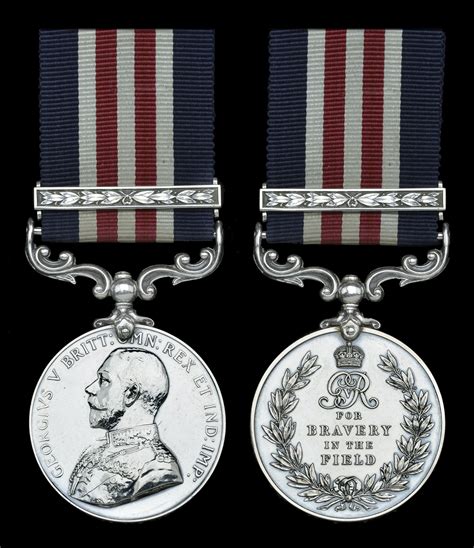 Uk Military Medal Gvr With Second Award Bar Military Medals