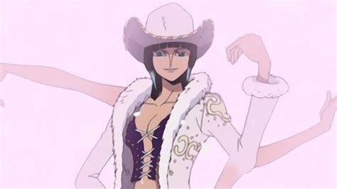 One Piece Cosplay Transforma A Robin En Su Versión Criminal Miss All Sunday Código Espagueti