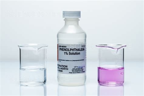 Photograph Phenolphthalein Indicator Science Source Images