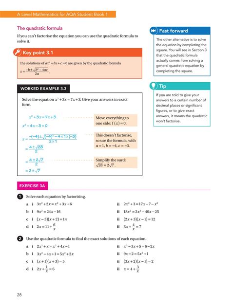 Preview A Level Mathematics For Aqa Student Book 1 As Year 1 By