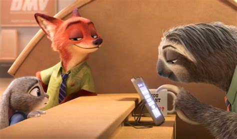 New Zootopia Trailer Sloths Run Dmv And Its A Hoot Coming Soon
