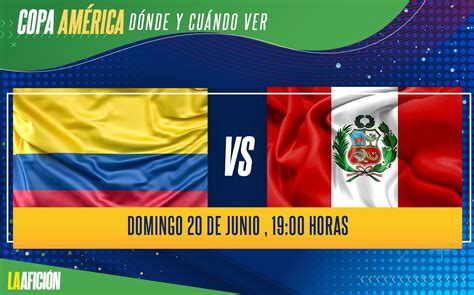 Colombia en vivo desde el estadio nacional. Dónde VER Colombia vs Perú - Copa América 2021
