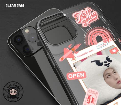 Lee Know Phone Case Stray Kids Flexi Case Stray Kids Clear Etsy Australia