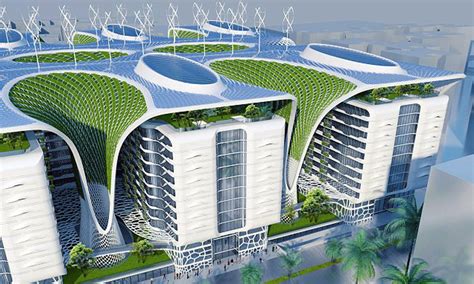 The 'ultimate eco-building': Architect designs futuristic billion-pound ...