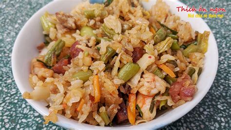Cơm Chiên Kim Chi Hàn Quốc Lạ Miệng Kimchi Fried Rice Thích ăn Ngon