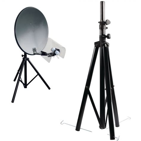 Satschüssel + 1 platten fachständer und satreceiver digital. 3-Bein Stativ Ständer Halter für SAT-Antenne SAT-Spiegel ...