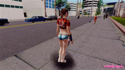 Gta San Andreas Claire Redfield Cowgirl Re2 Remake Mod