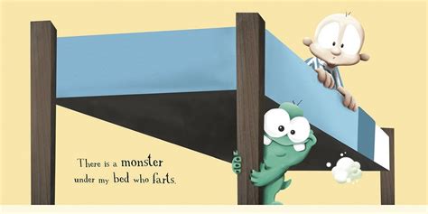 Booktopia There Is A Monster Under My Bed Who Farts By Tim Miller