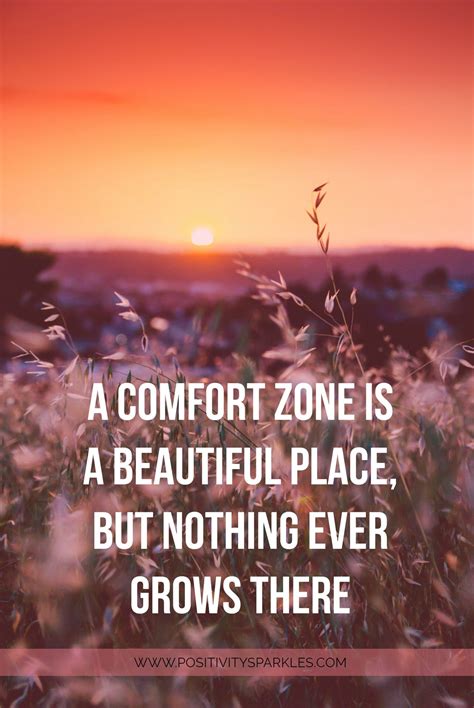 A Comfort Zone Is A Beautiful Place Quote Shortquotescc