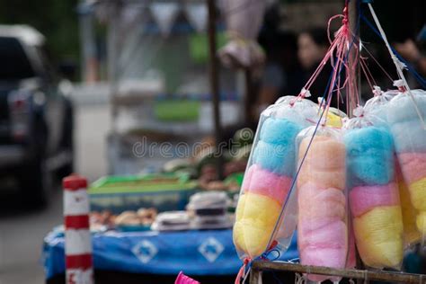 Carnival Cotton Candy Stand Stock Image Image Of Stand Stall 20275289