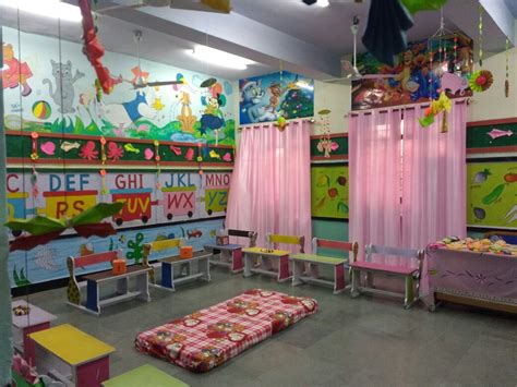 Well Decorated Nursery Class Room Ready To Welcome Little Kids Skv