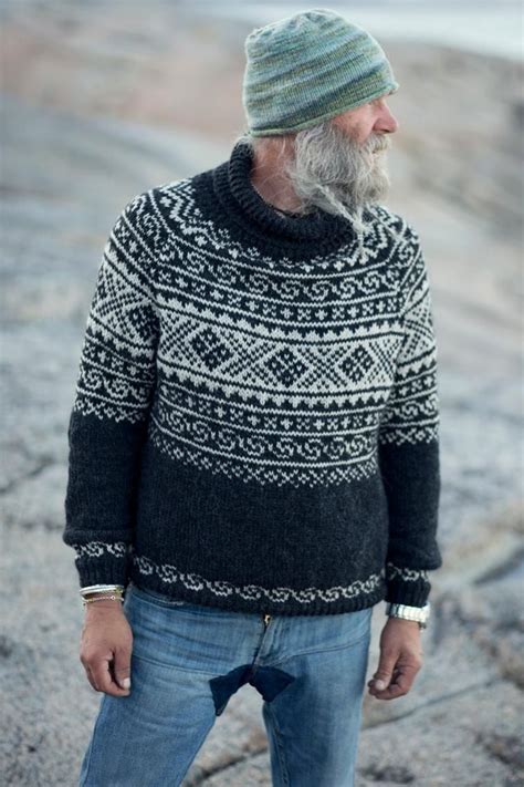 Setesdalish Craftsy Men Sweaters Pattern Norwegian Knitting