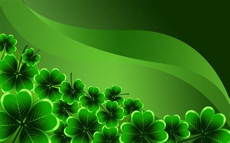 Patrick's day with these free backgrounds. Shamrock Wallpaper Free - WallpaperSafari