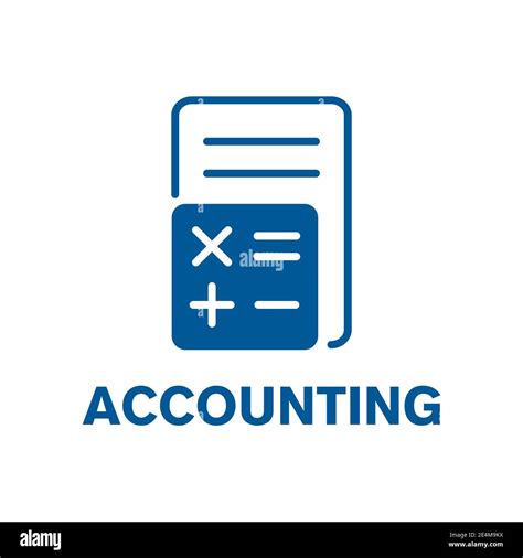 Vector Logo Of An Accounting Company Finance Stock Vector Image And Art Alamy