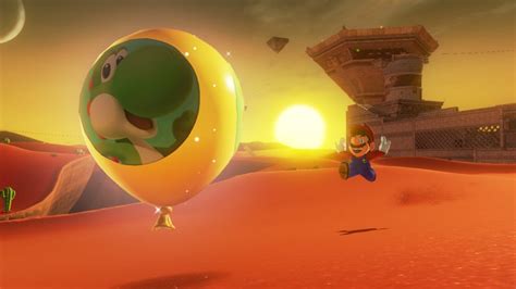 Slideshow Super Mario Odyssey Balloon World And New Outfits